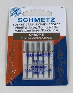 Schmetz Chrome Jersey Needles 90/14
