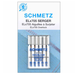 Schmetz  Serger Needles Asst Sizes 5pk